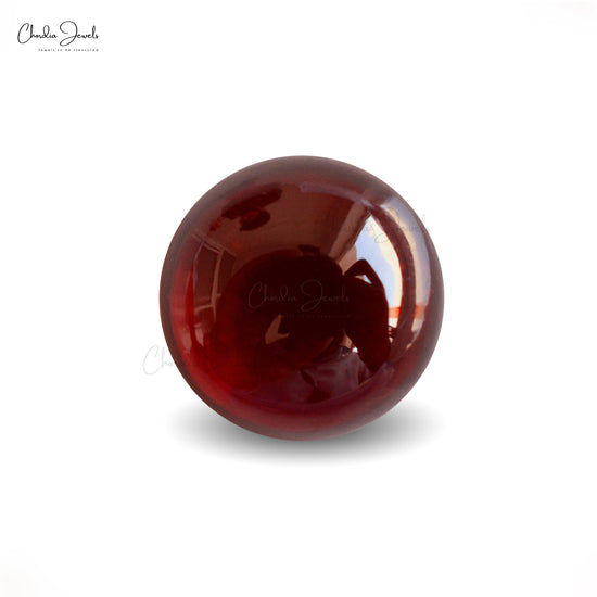 Mozambique Garnet 9MM Round Cabochon Lot Gemstone for Jewelry Setting, 1 Piece