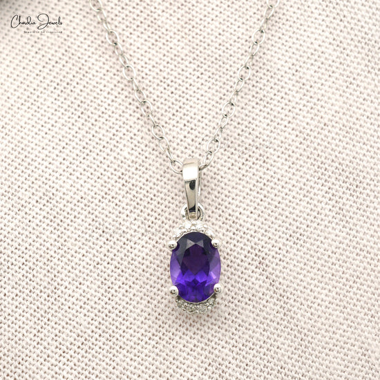 Natural Amethyst Pendant