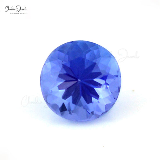 Wholesale Price Natural Tanzanite 2MM AAA Grade Gemstone for Making Jewelry 1 Piece