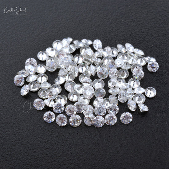 Round shop white diamond