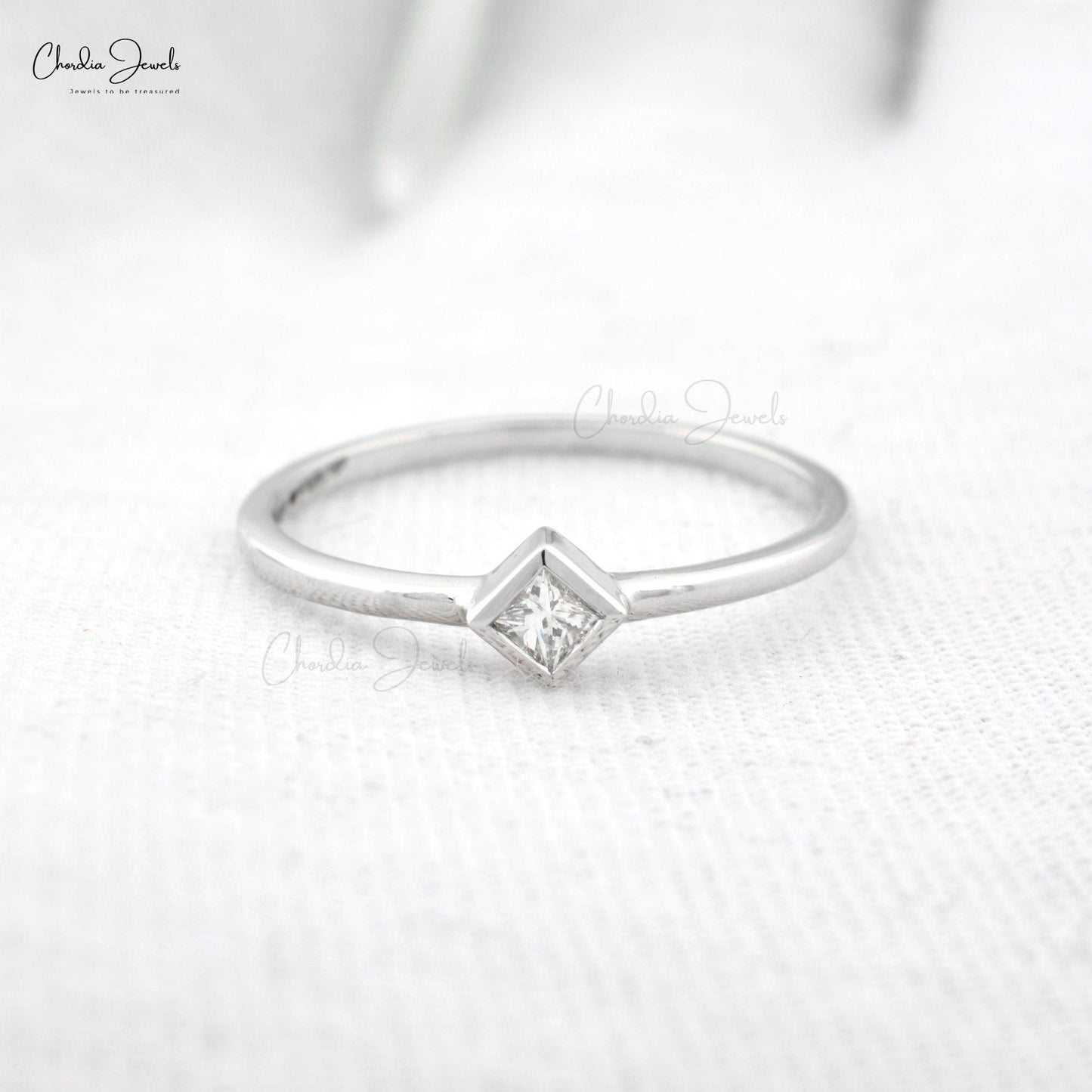 White Diamond Ring