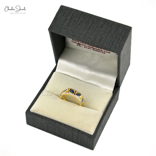 Marquise Blue Sapphire Diamond Art Deco Engagement Ring