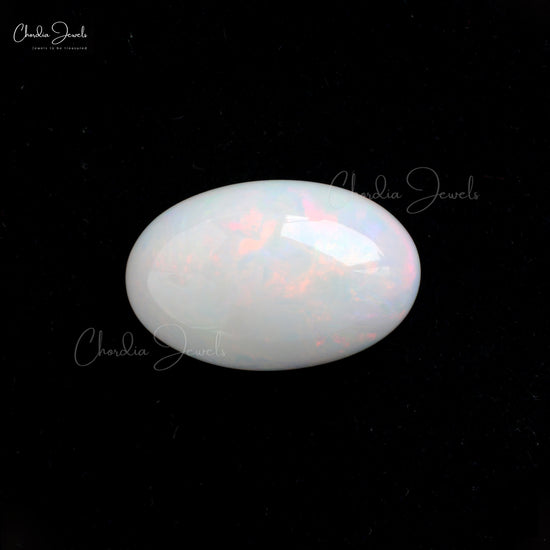 Load image into Gallery viewer, 20.38 Carats Genuine Ethiopian Multi Fire Opal Smooth Cabochon Oval, 1 Piece
