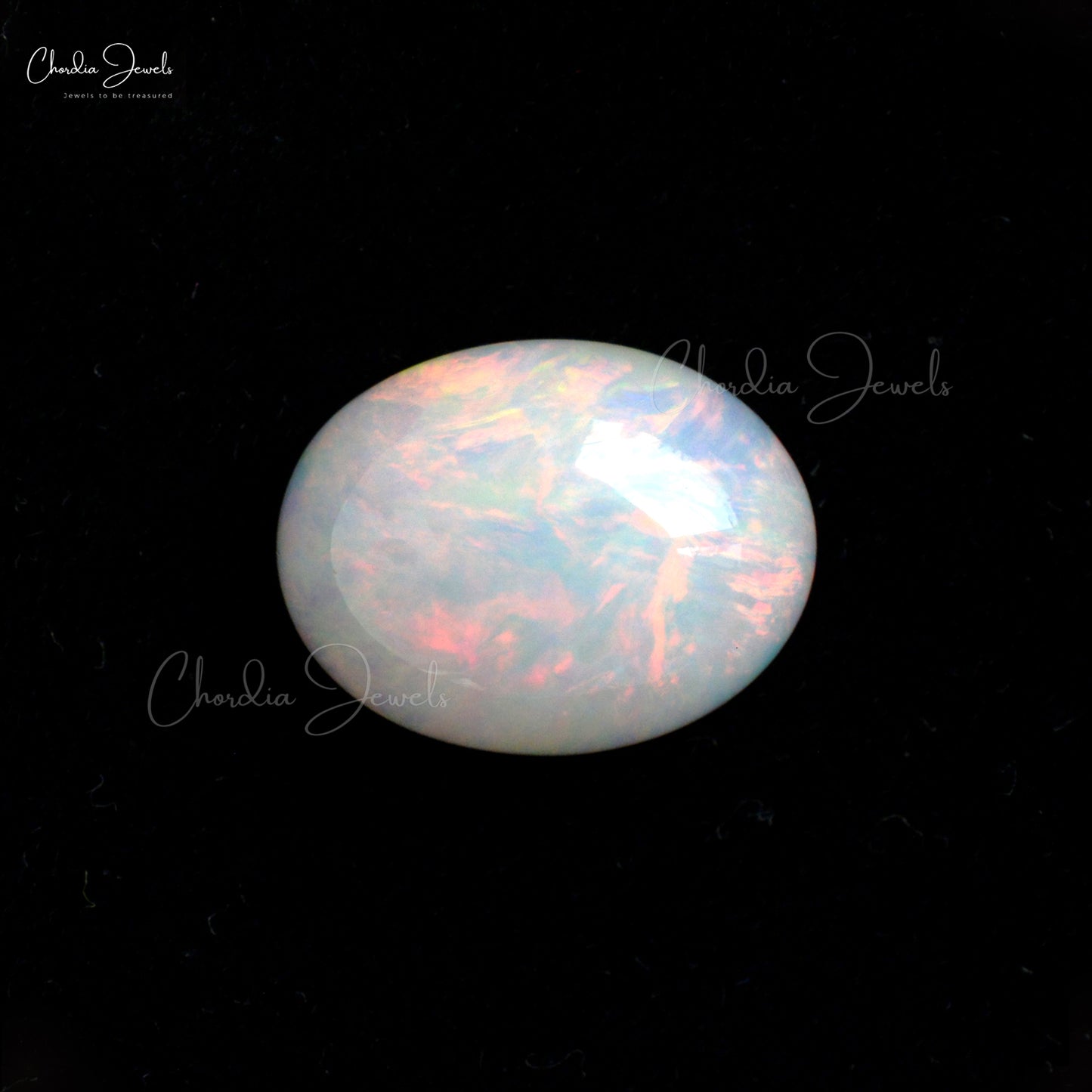 9.05 Carats Natural High Quality Top Fire Opal Loose Stone For Jewelry Making Semi Precious Gemstones