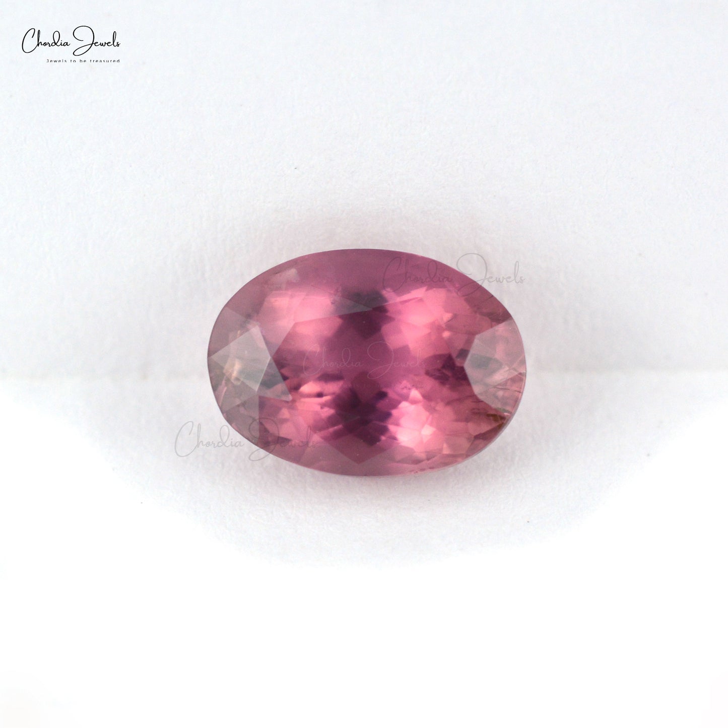 Fine Quality 10.50x7.50 MM Pink Tourmaline A Grade Oval Faceted Gemstone, 1 Piece