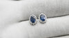 Diamond Halo Studs For Her